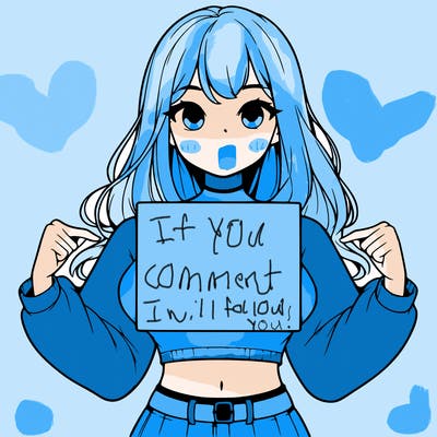 girl holding a blank sign in a long sleeve crop top