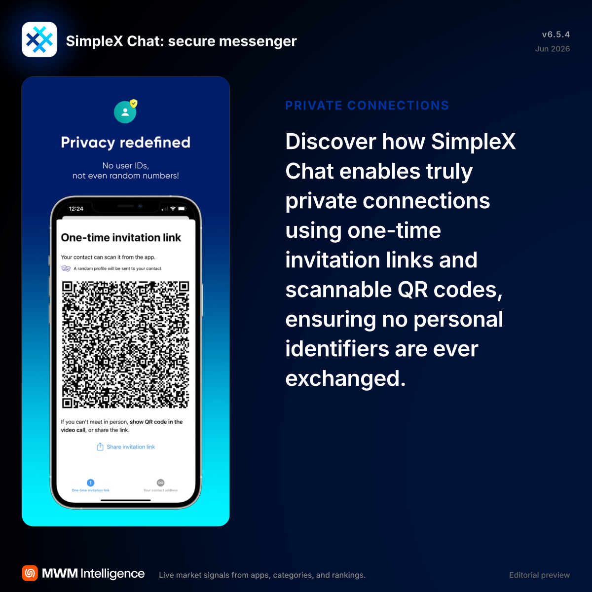 SimpleX Chat: secure messenger - Social Networking App | MWM