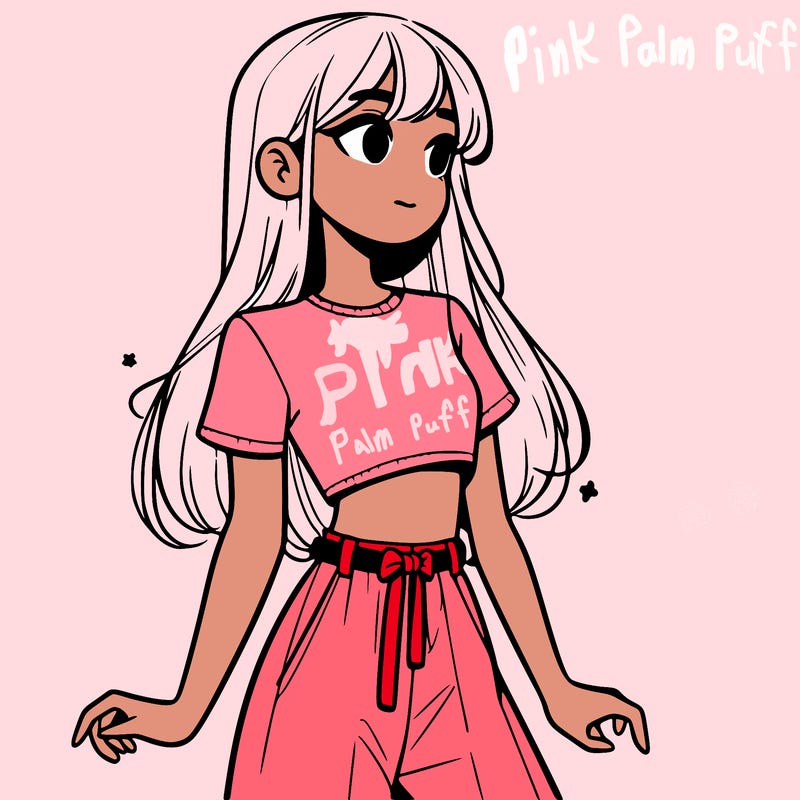 girl in a cute crop top