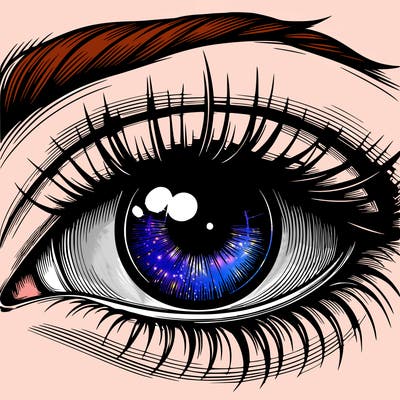 realistic eye