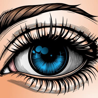 realistic eye