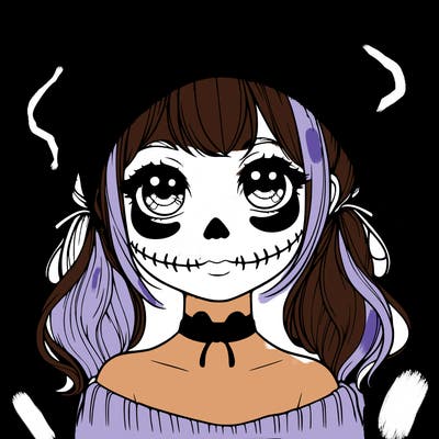 realistic girl halloween