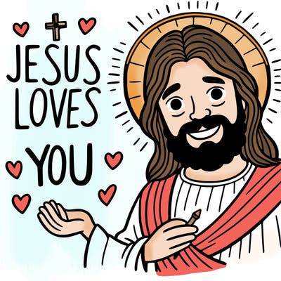 jesus loves you