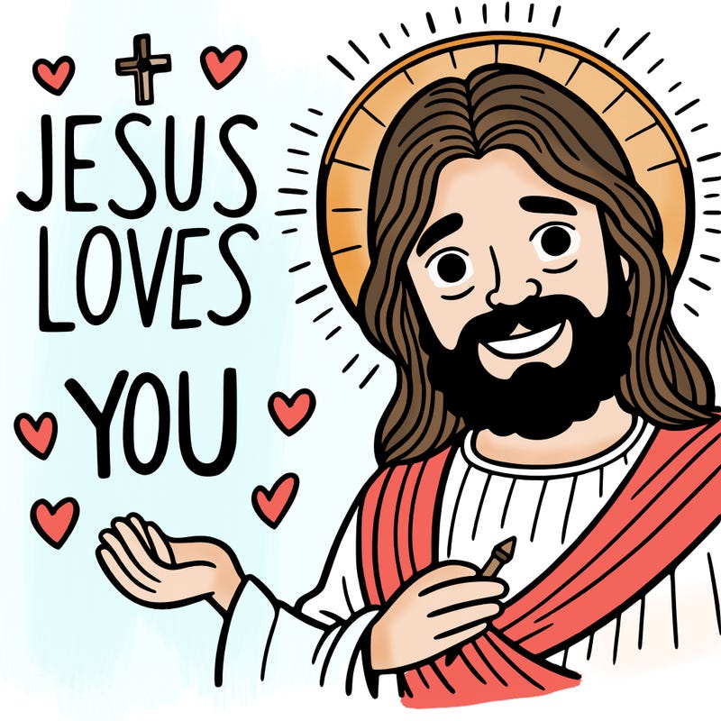 jesus loves you