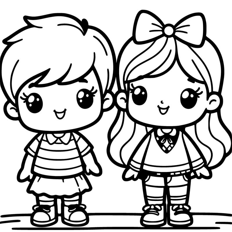 two bff boy and a girl