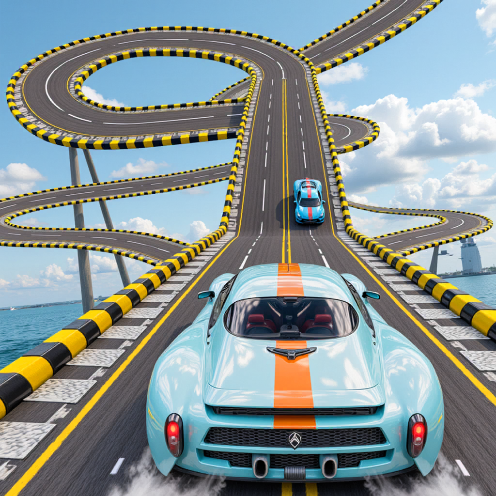 Stunt Car Race 3D
