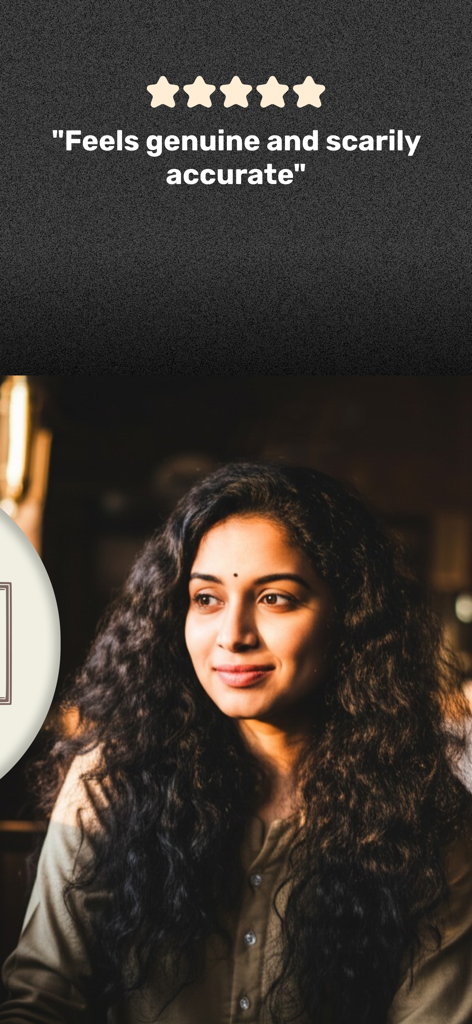 Vaya Astrology - Vaya占星術アプリの5つ星ユーザーレビュー。その精度を強調しています。