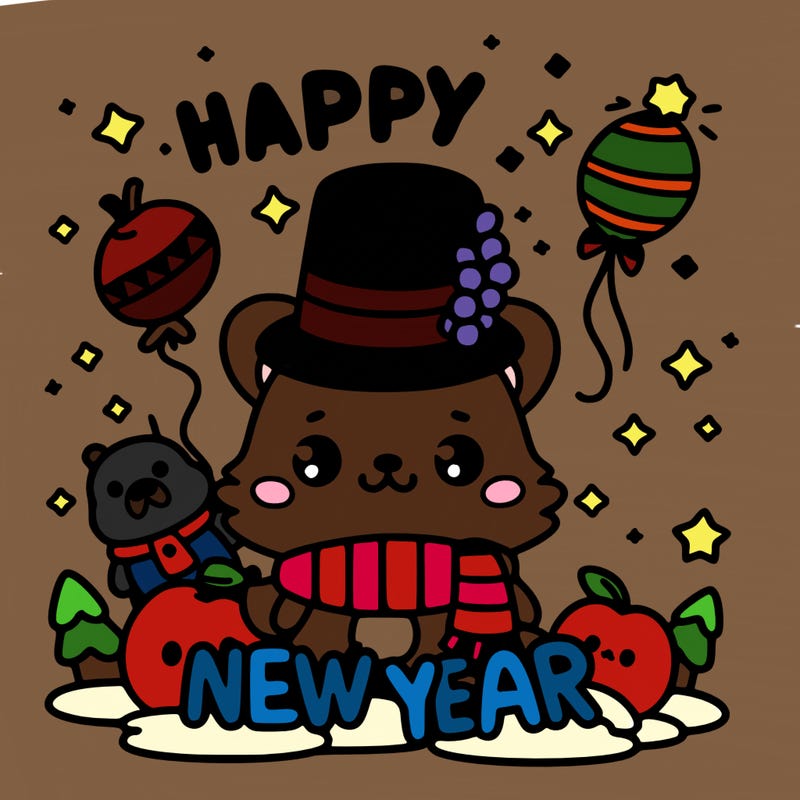 message : happy new year