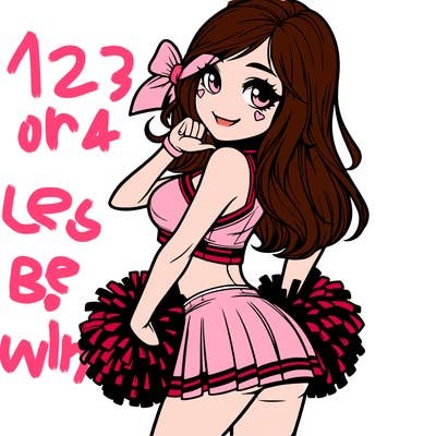 realistic cheerleader