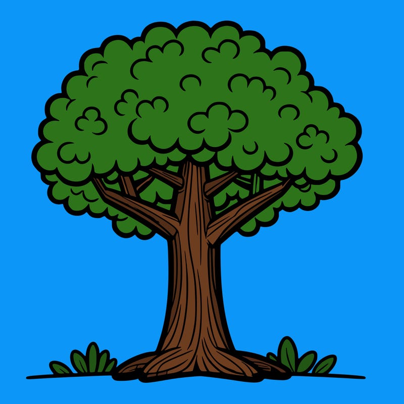 tree cartoon
