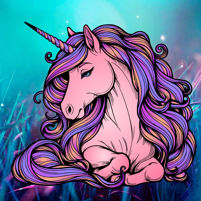 realistic unicorn