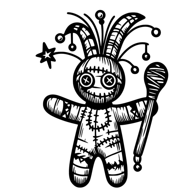carnival voodoo doll