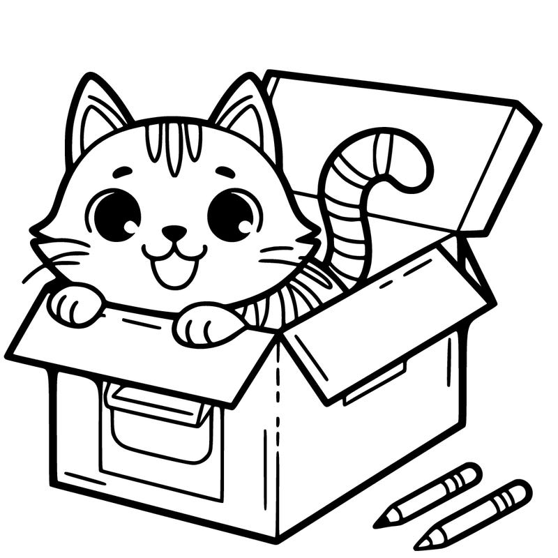 cat in a box
