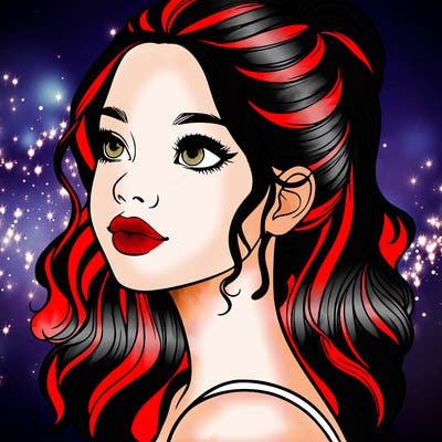 beautiful realistic girl