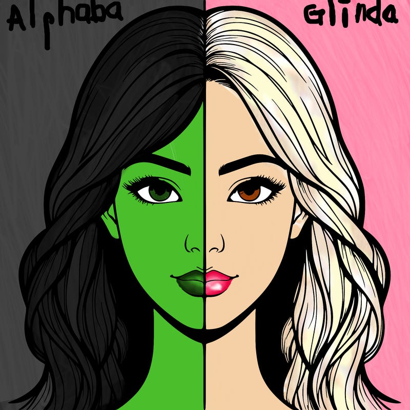 realistic girl, split