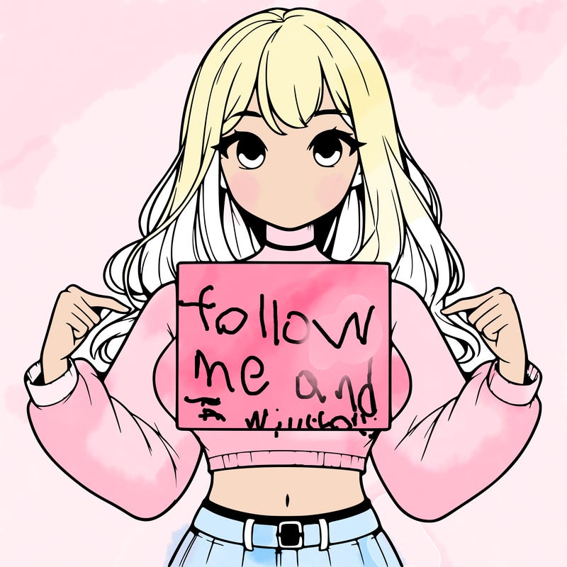 girl holding a blank sign in a long sleeve crop top