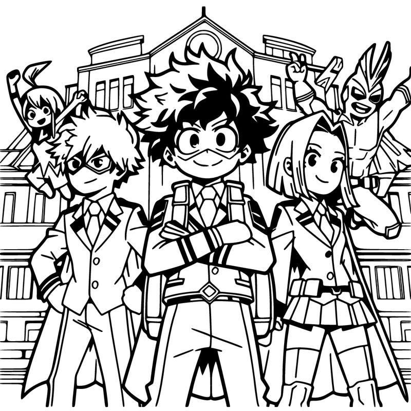 my hero academy