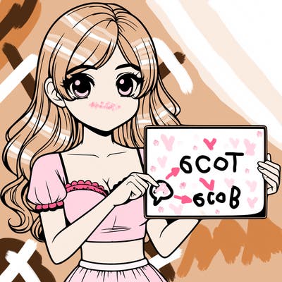 realistic pretty girl holding blank sign