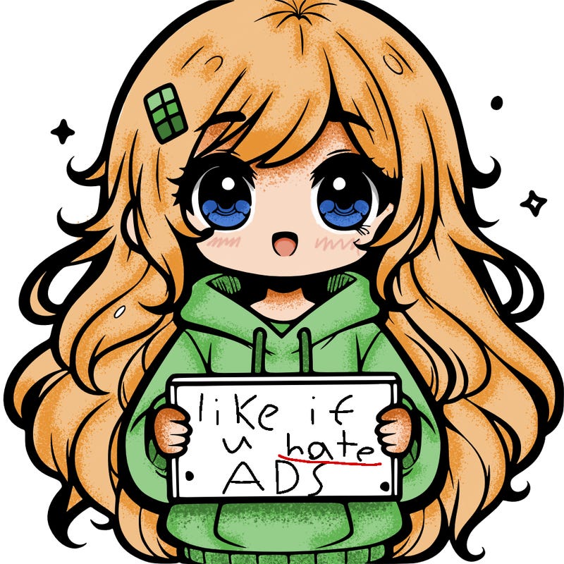 cute girl with long messy hair, wearing a hoodie holding a sign