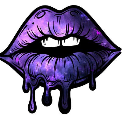 lips that look realistic and drip