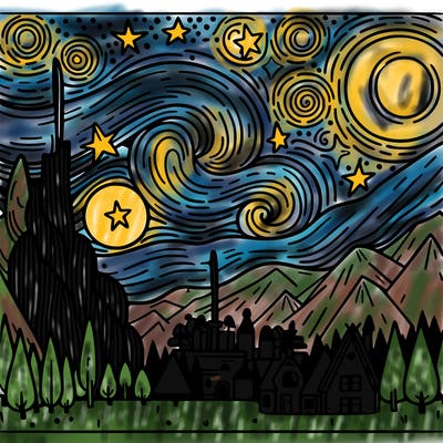 starry night