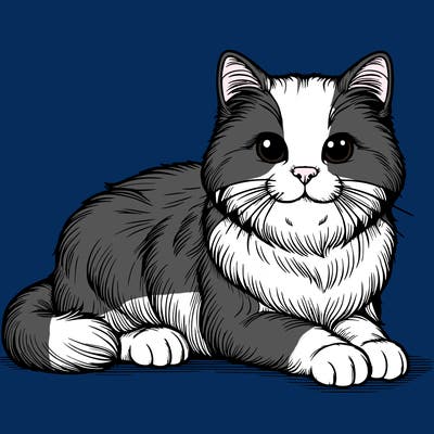 realistic cat