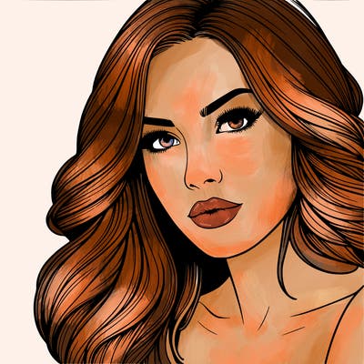realistic woman