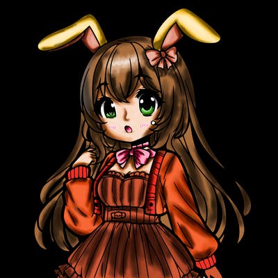 bunny anime girl