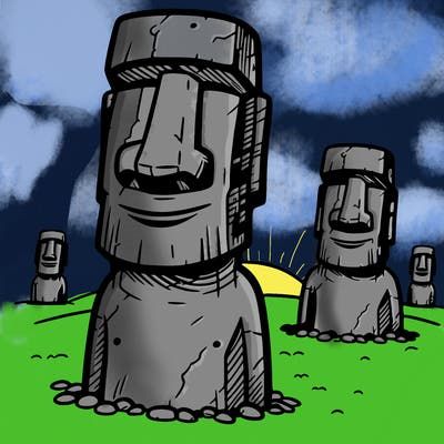 moai statue