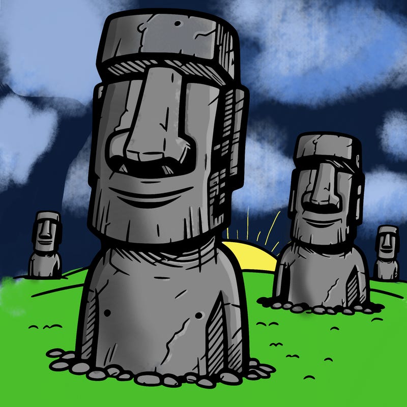 moai statue