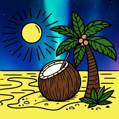 summer  coconut