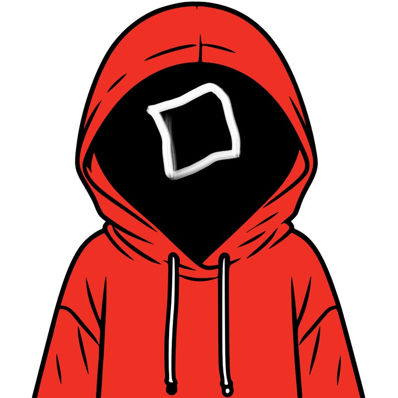 faceless girl in hoodie