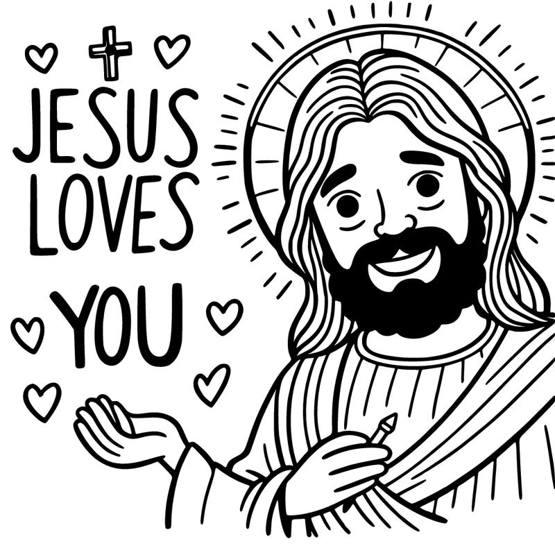 jesus loves you