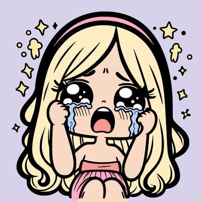 crying girl