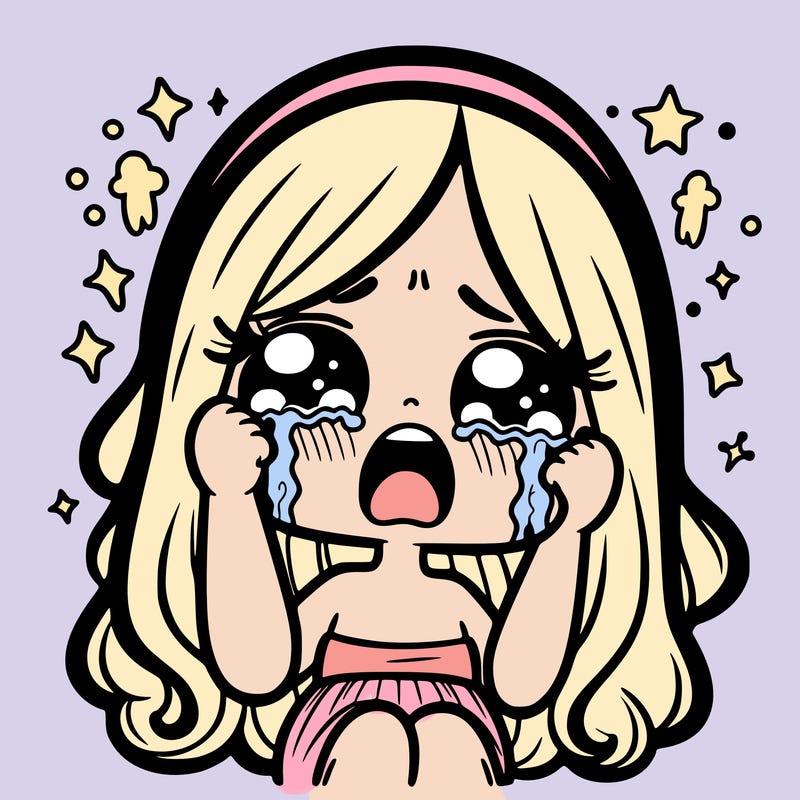 crying girl