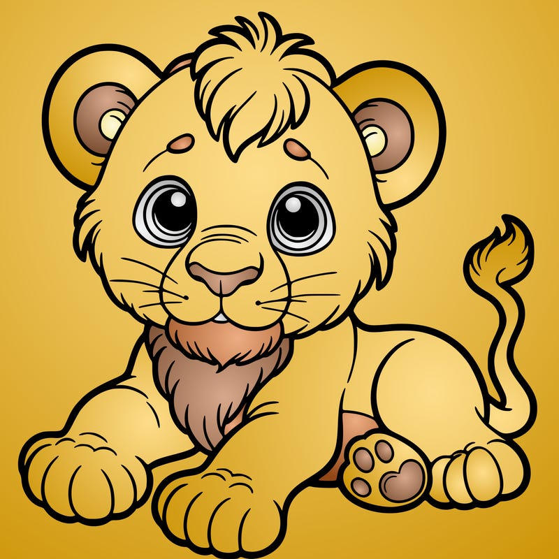 lion cub
