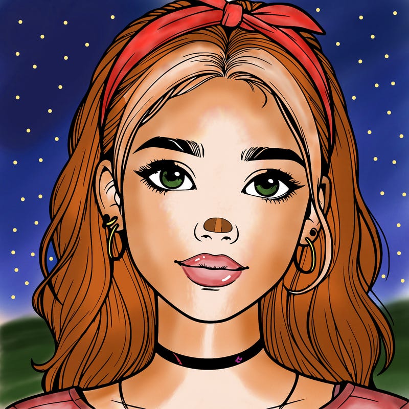 realistic teenage girl