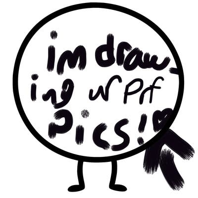 a plain circle with nothing else