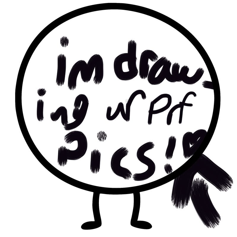 a plain circle with nothing else