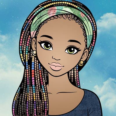 beautiful senegalese teenage girl