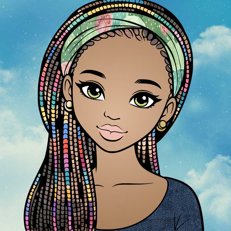 beautiful senegalese teenage girl