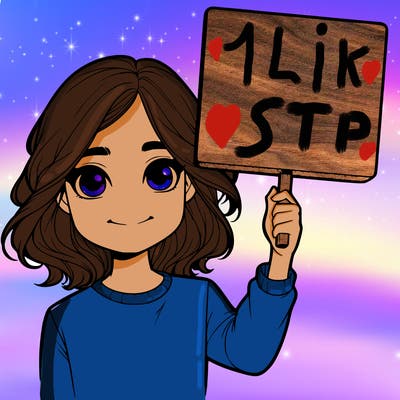 realistic girl holding up a sign