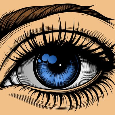 realistic eye