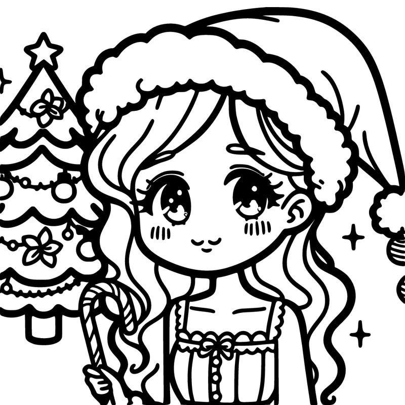 christmas lady