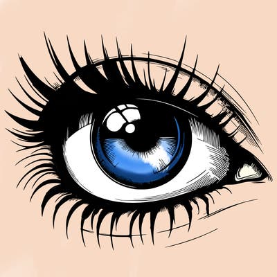 realistic eye