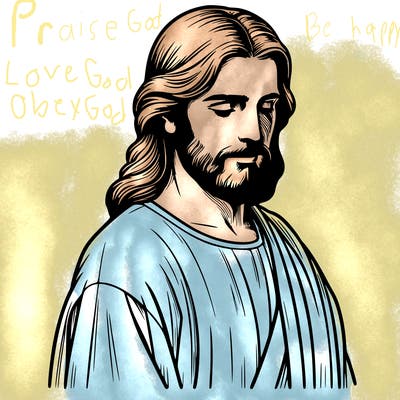 realistic jesus