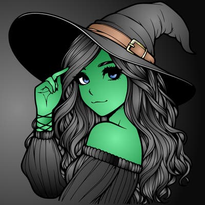 realistic witch