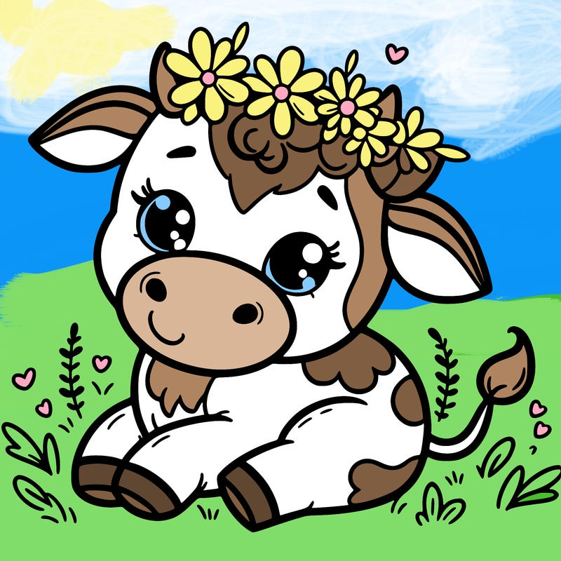 cute cow