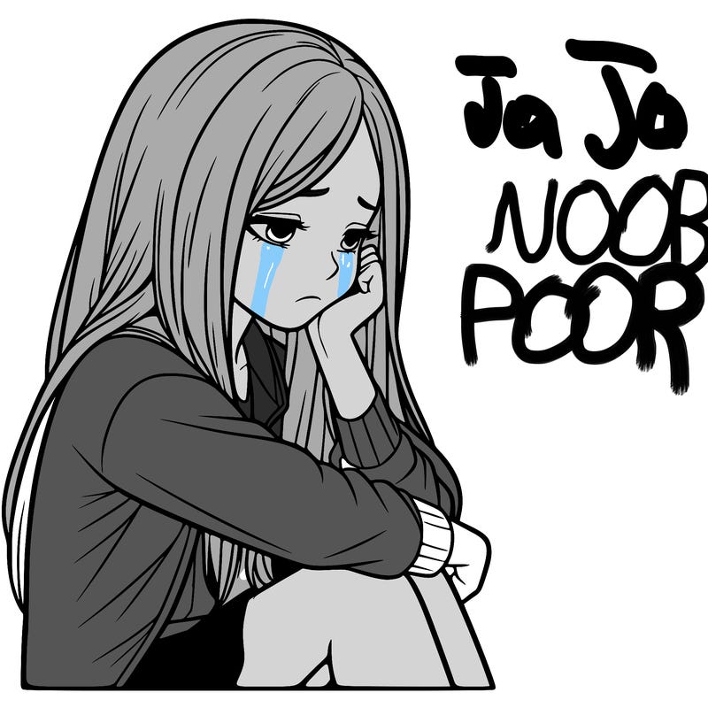 a realistic girl with depression