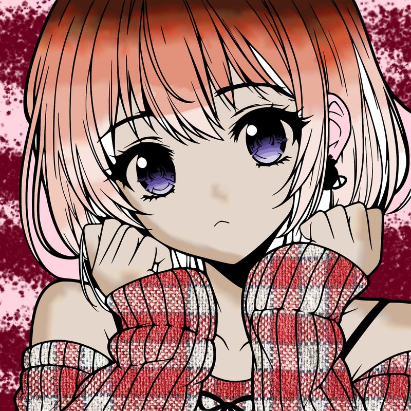 beautiful anime girl